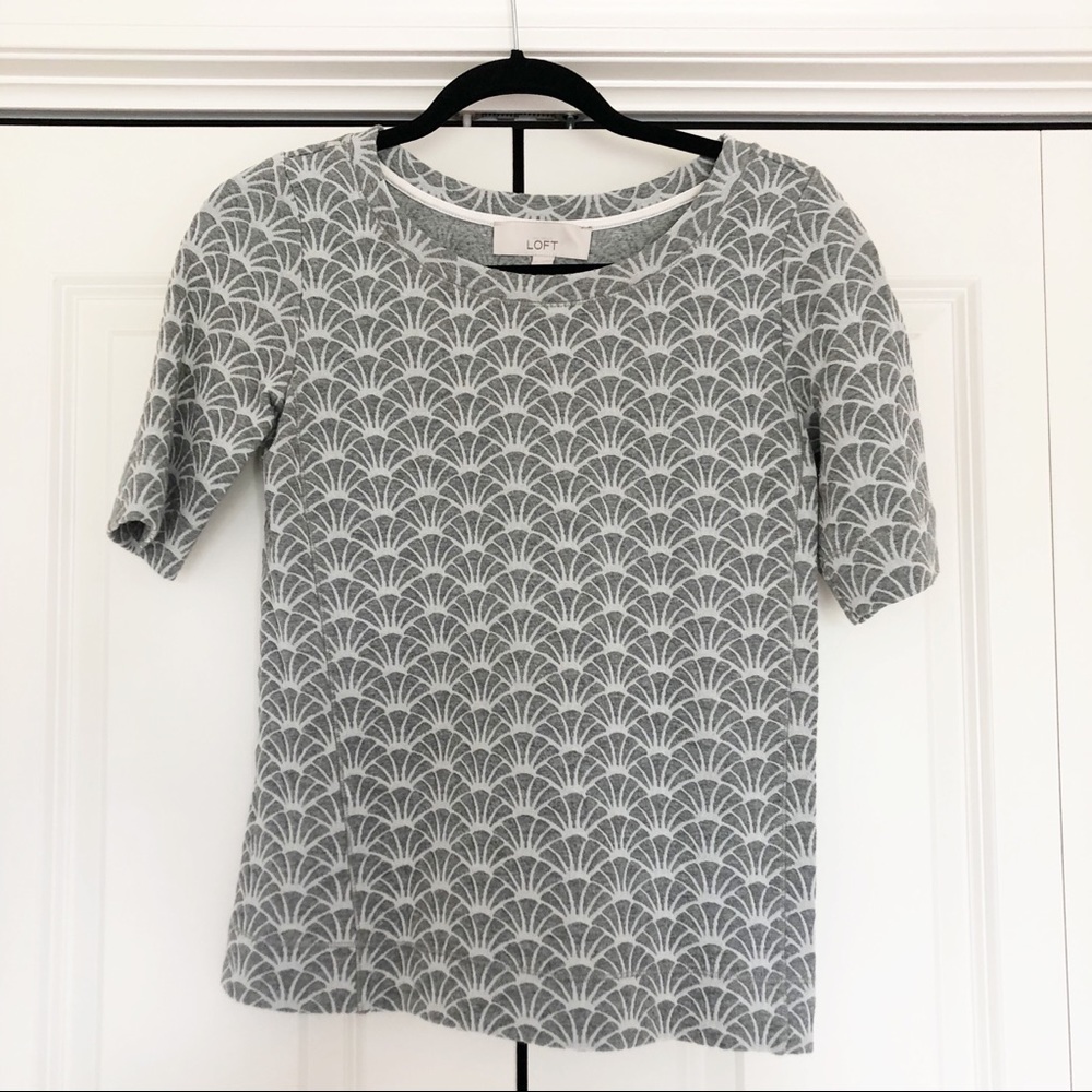 Loft Patterned Top